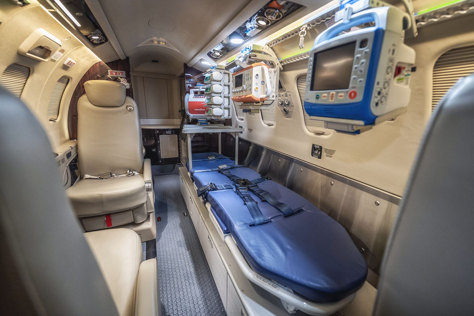 romania learjet 74 air medical fargo jet center